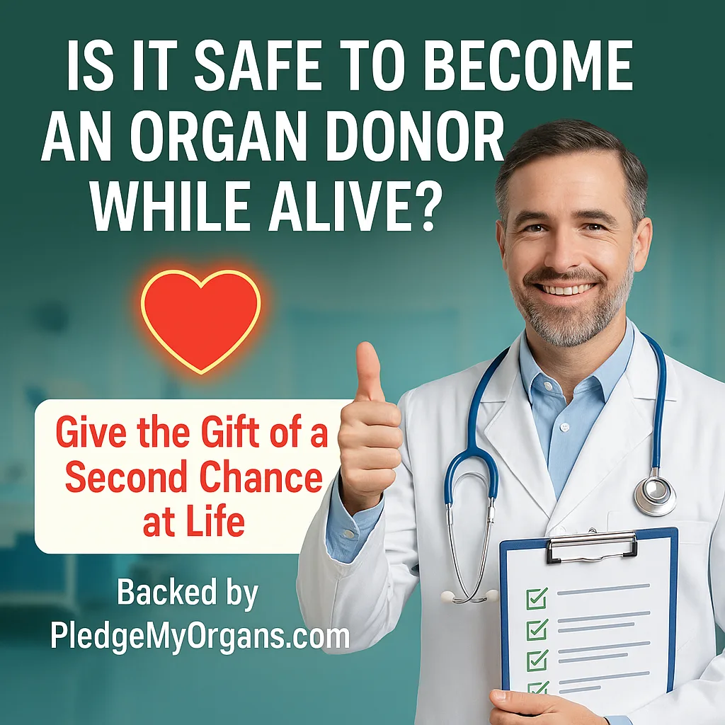 Best way to become an organ donor and save lives